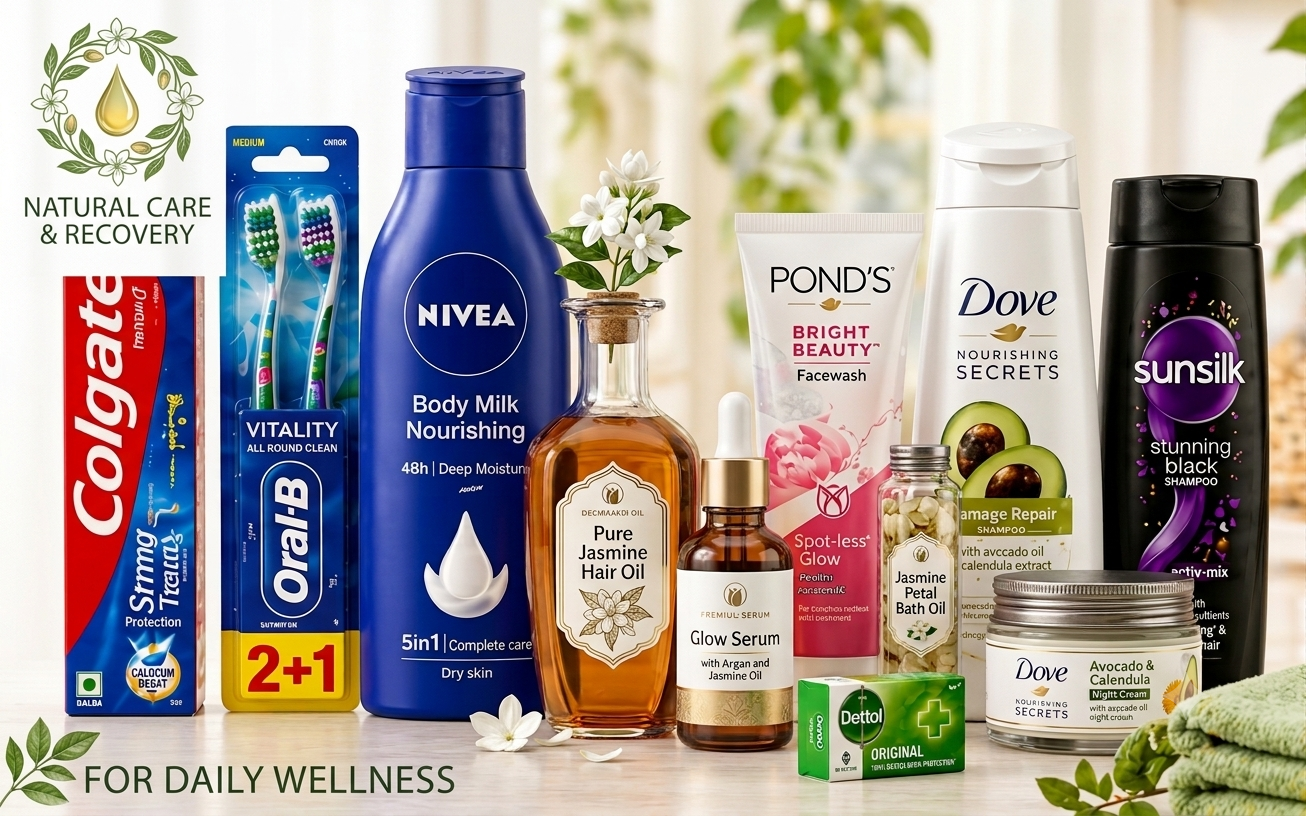 Natural Care and Daily Wellness Essentials Banner
